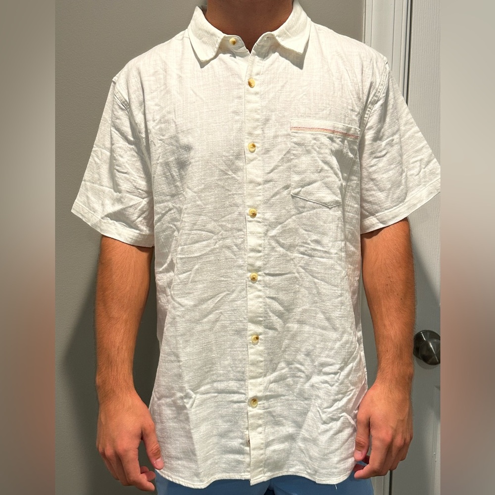 NWT Marine Layer Off-White Casual Button Down Shirt